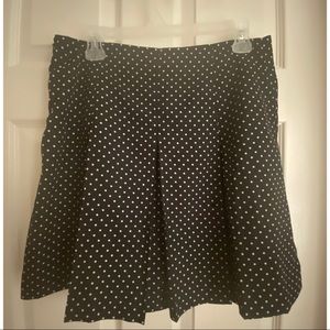 Jacob black and white polka dot skirt